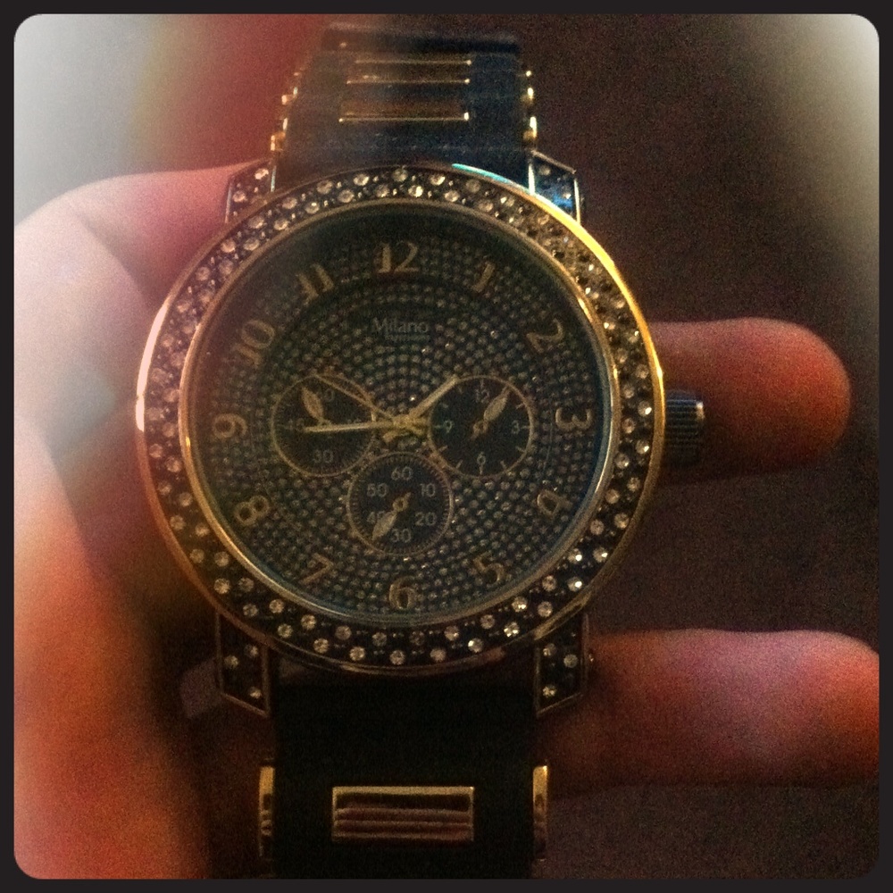 Iced Out 'Milano' Watch